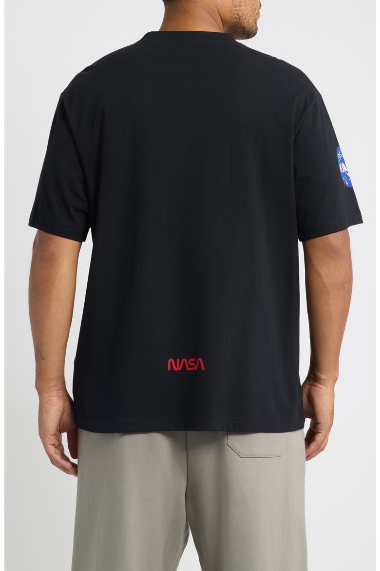 NASA Graphic T-Shirt, Alternate, color, BLACK