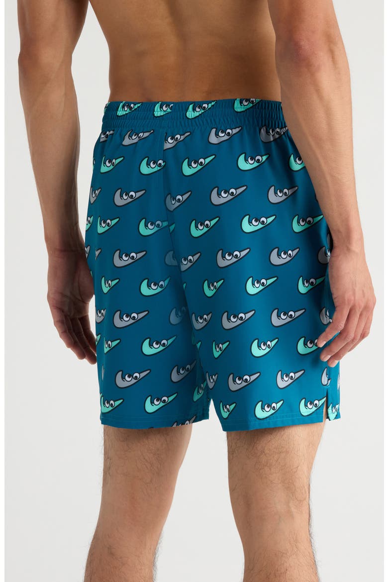 7-Inch Swim Trunks, Alternate, color, GREEN ABYSS