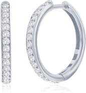 SIMONA Lab-Grown Diamond Hoop Earrings
