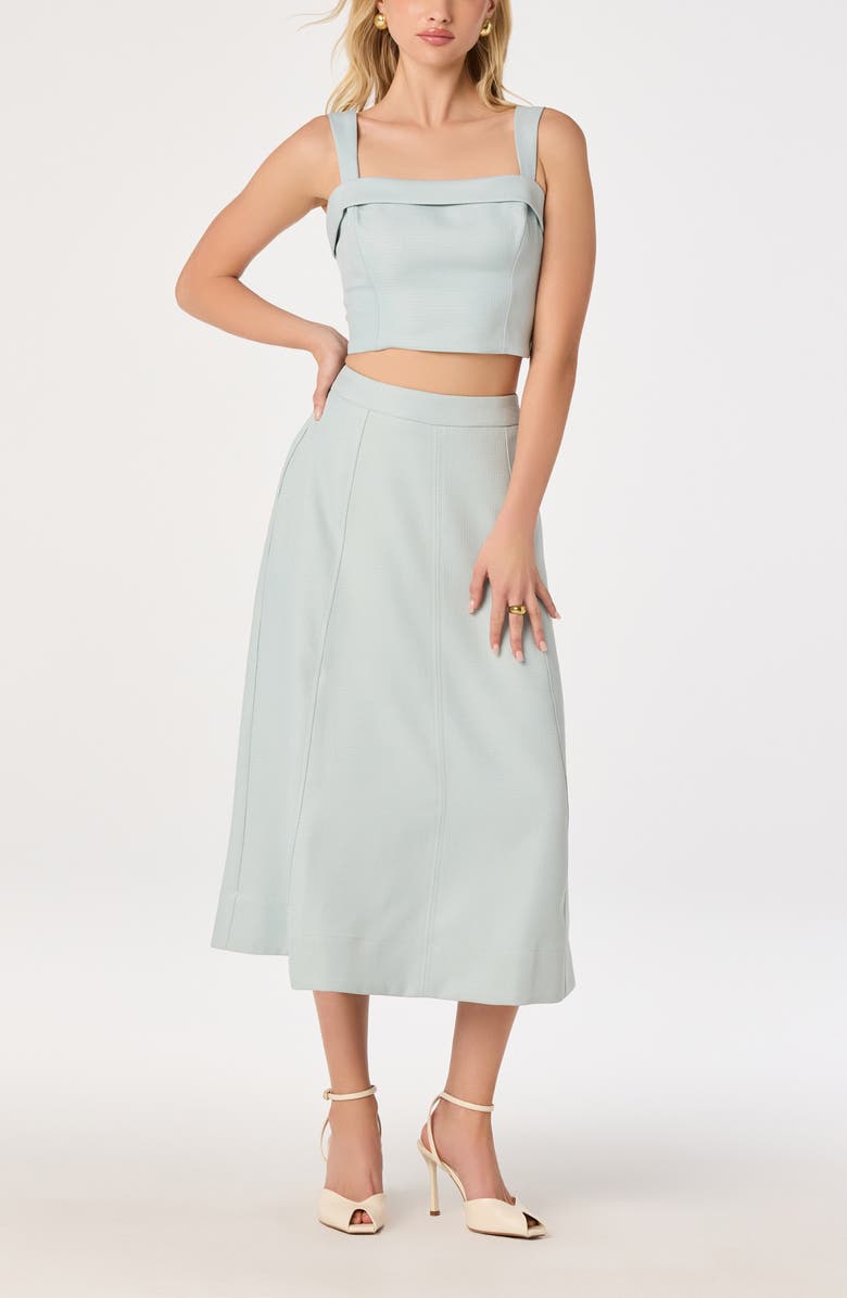 ASTR the Label Kinslee Crop Top, Alternate, color, Baby Blue