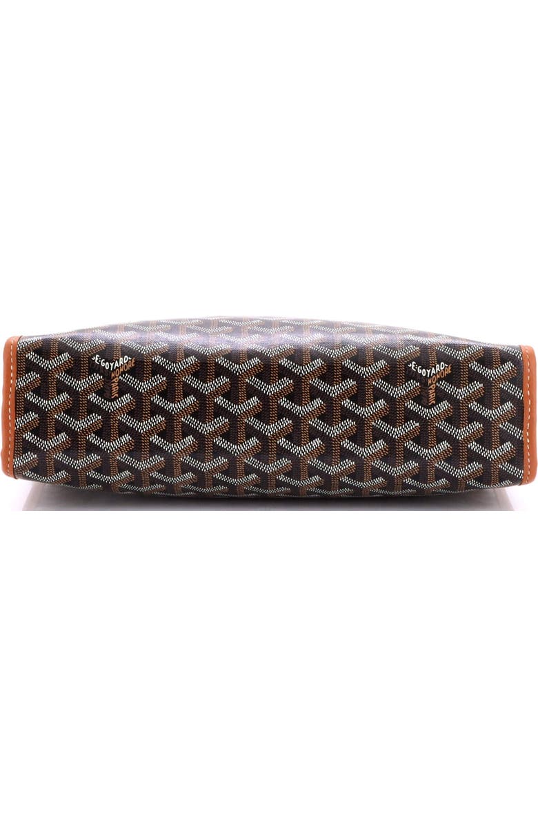 Pre-Owned Goyard Jouvence Toiletry Pouch Coated Canvas GM, Alternate, color, Black