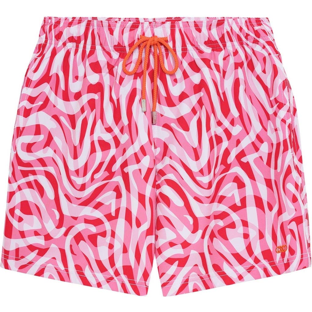 Le Club Resortwear 4.25" Le Club 4 Way Stretch Mens Swim Trunk