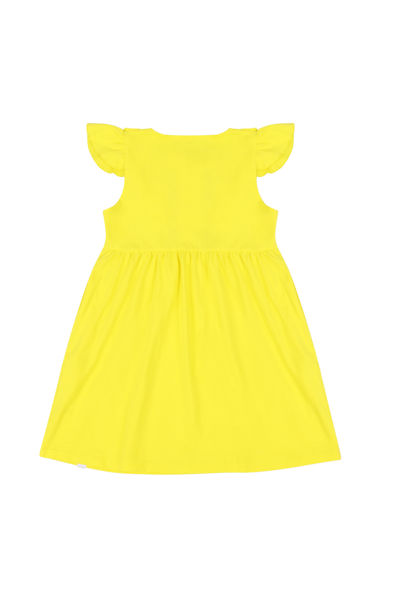 Mixed Up Clothing Girls Vestito Dress, Alternate, color, Blazing Yellow