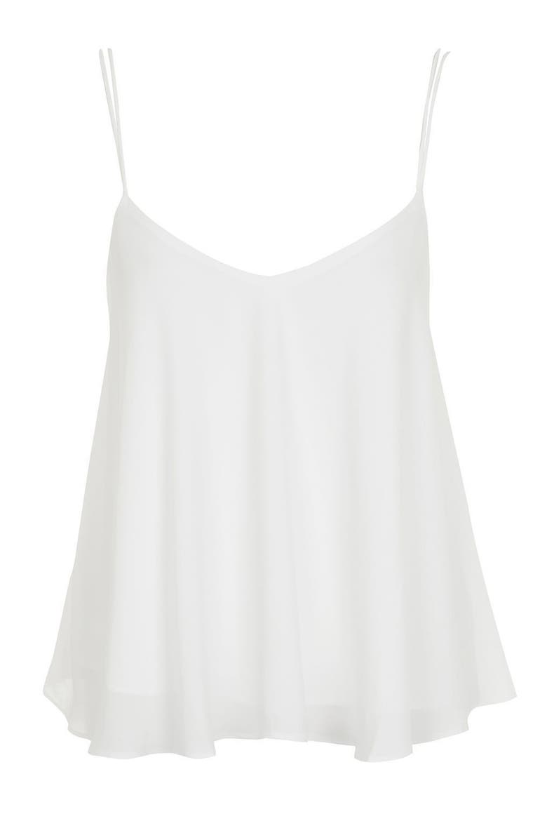 Rouleau Swing Camisole, Alternate, color, IVORY