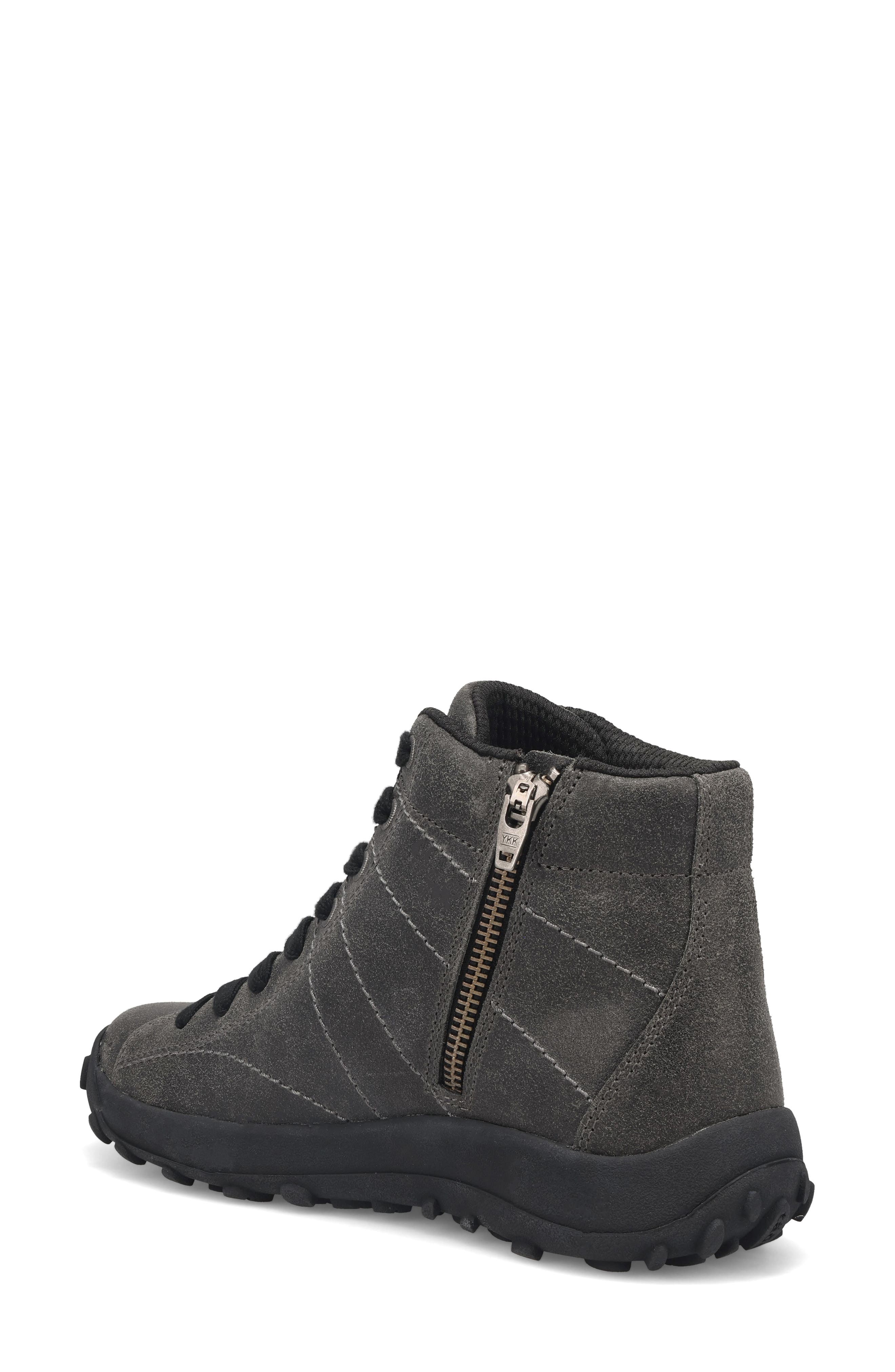Trail Mix Sneaker Boot, Alternate, color, CHARCOAL RUFF OUT