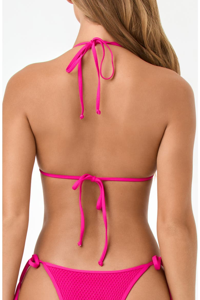 Triangle Bikini Top, Alternate, color, BOUGAINVILLEA