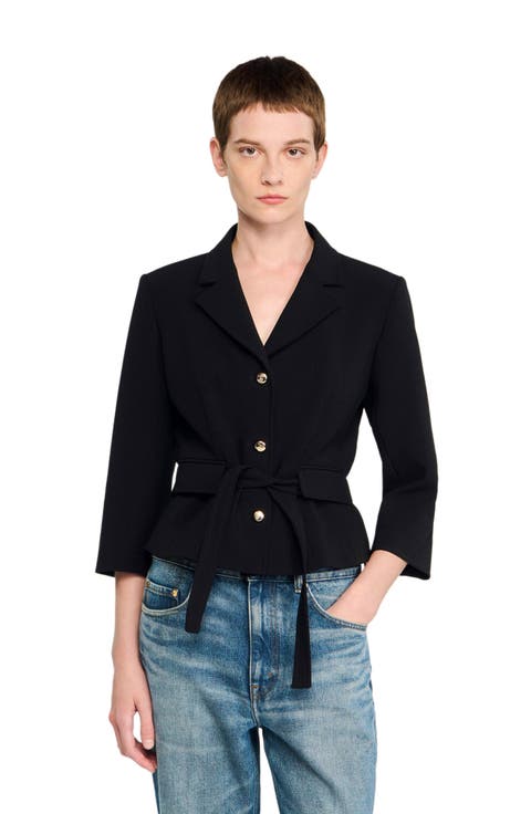 Short tailored jacket