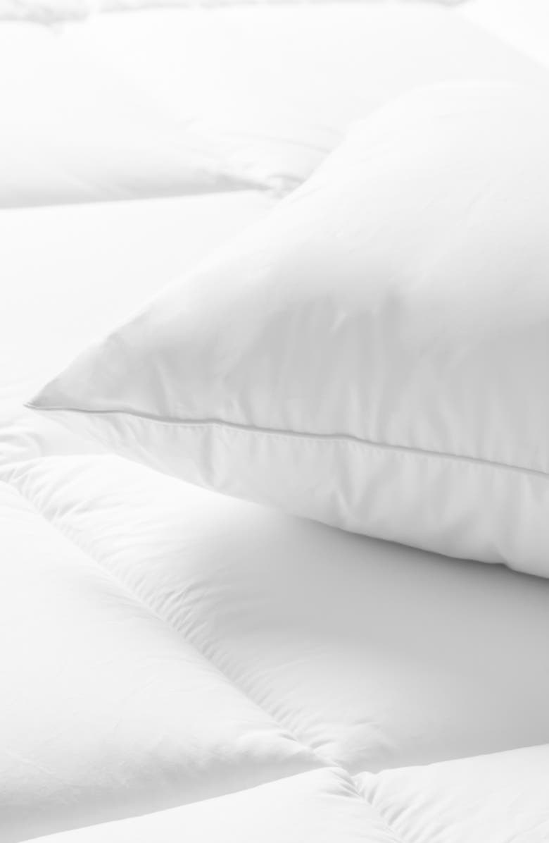 MELANGE HOME 650 Fill Power Down 300 Thread Count Pillow, Alternate, color, White