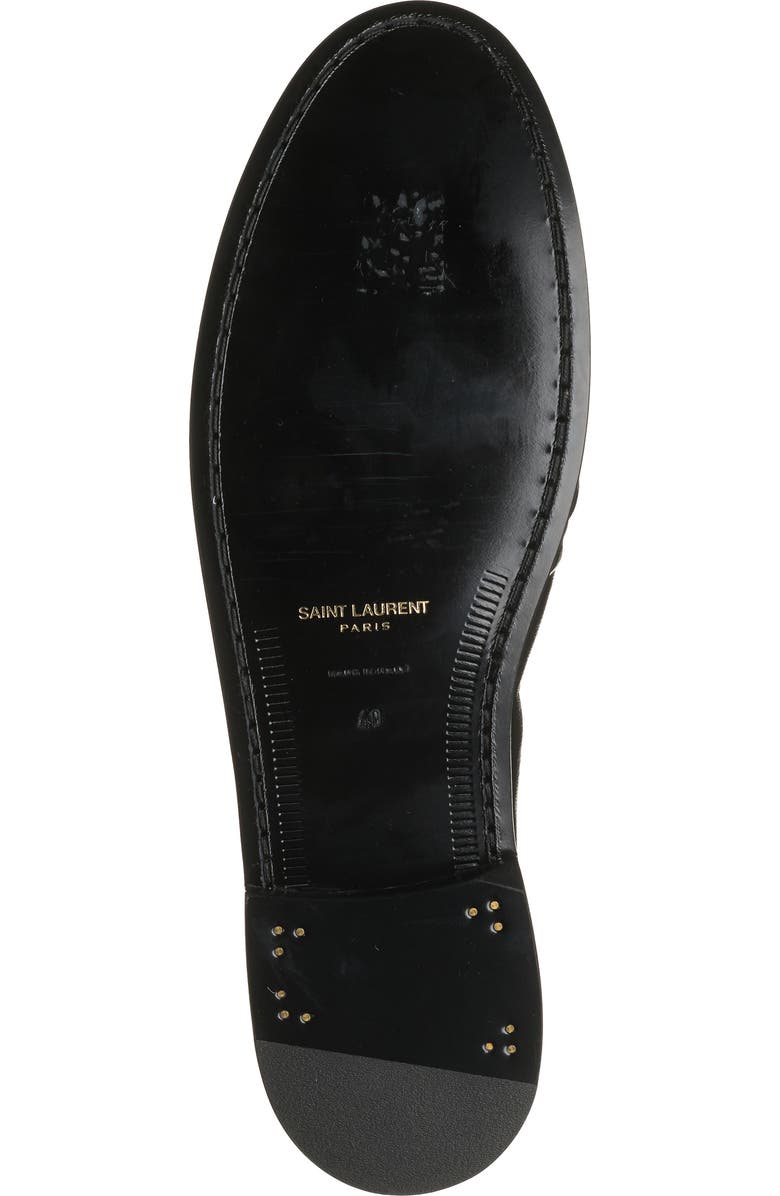 Saint Laurent Penny Loafer, Alternate, color, Black
