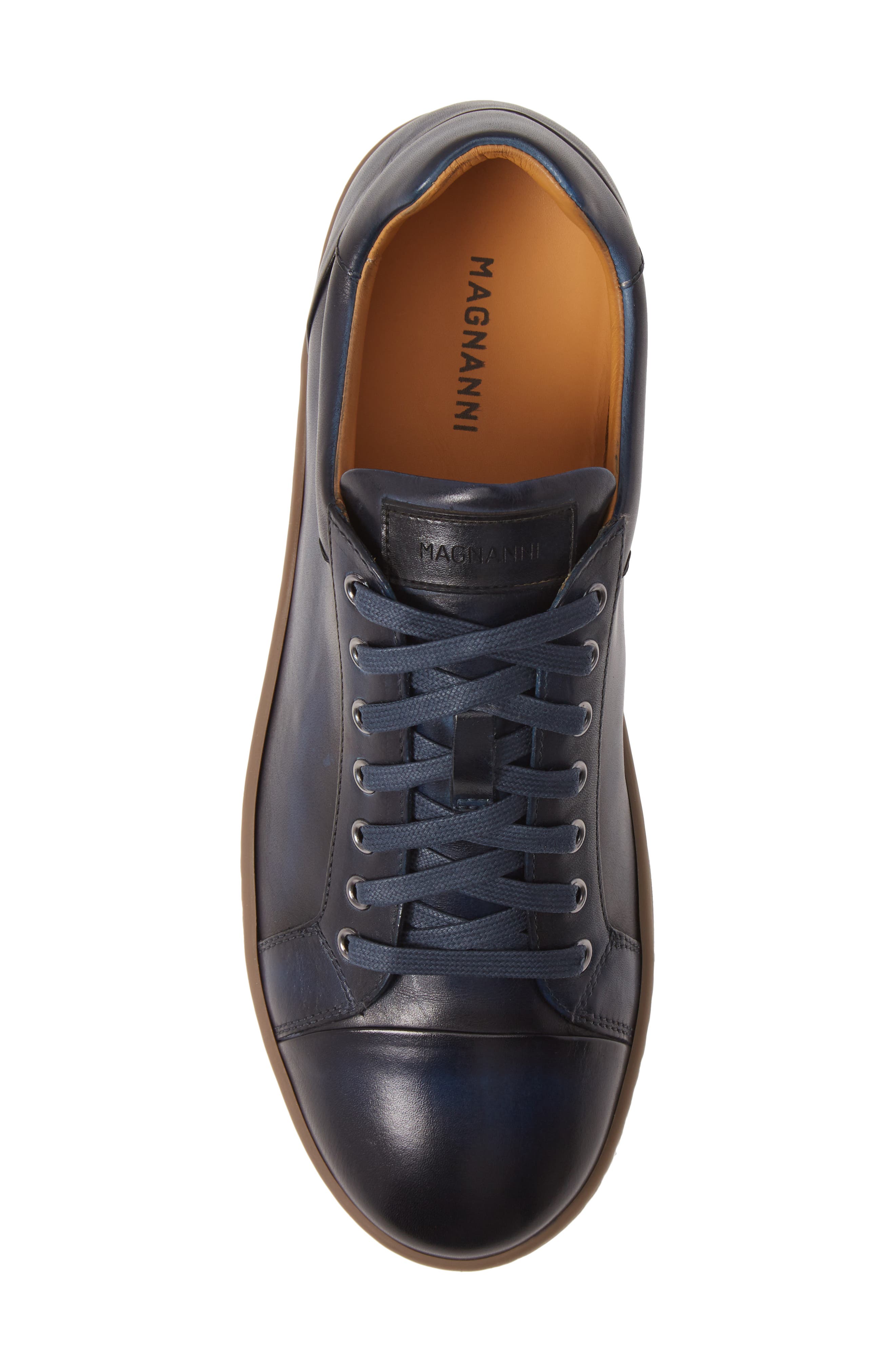 Caitin Sneaker, Alternate, color, NAVY LEATHER