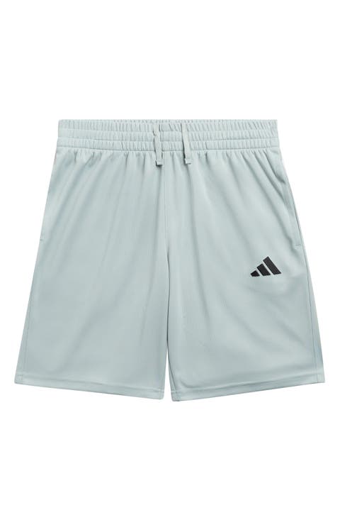 Embroidered Logo Drawstring Shorts