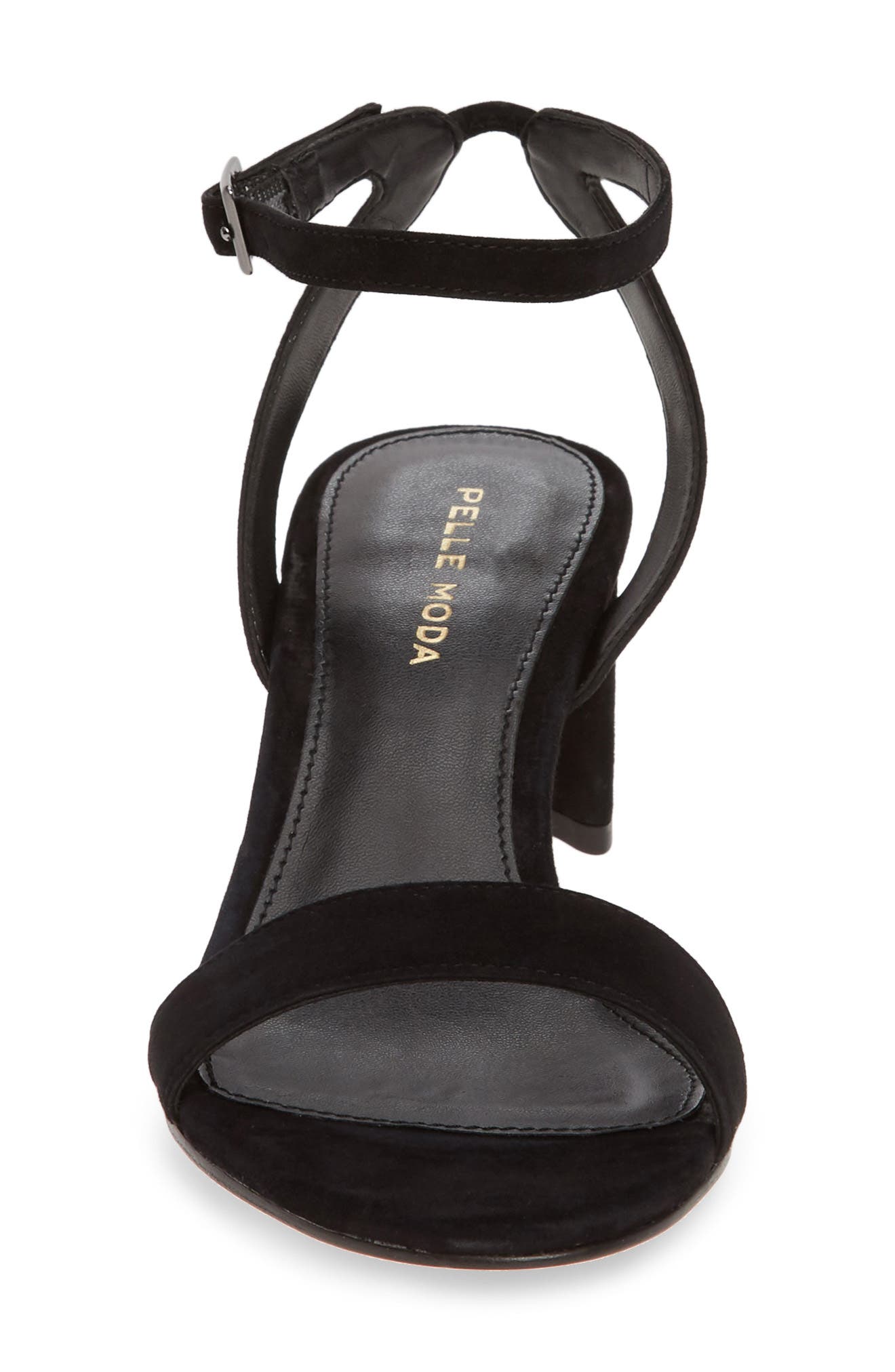 Pelle Moda Moira Sandal, Alternate, color, Black