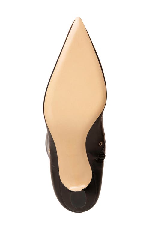 Beautiisoles Vanessa Pointed Toe Tall Boot In Black