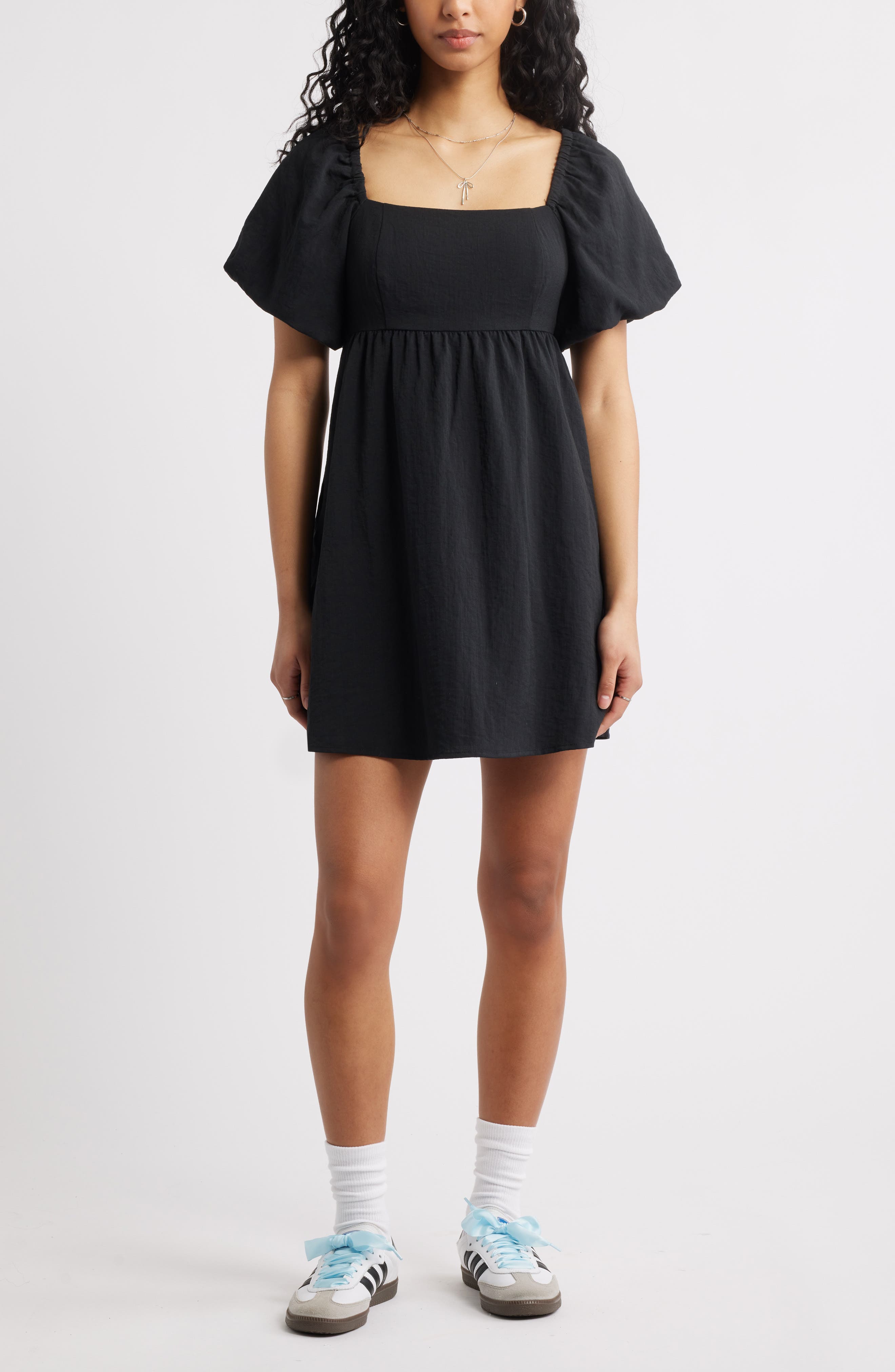 BP. Puff Sleeve Minidress