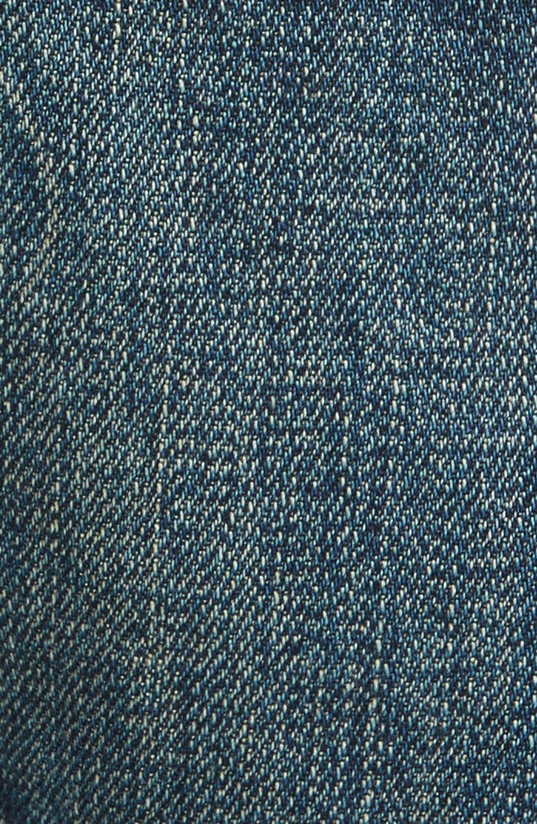 Nili Lotan Raw Edge Crop Boyfriend Jeans, Alternate, color, 