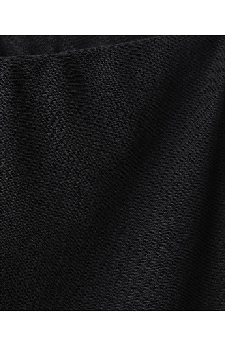 MANGO Straight Midi Skirt, Alternate, color, Black