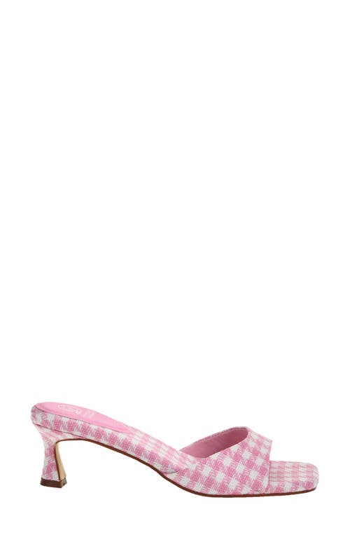 Chinese Laundry Lomita Slide Sandal In Pink Multi