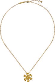 Ted Baker Furina Furled Flower Pendant Necklace