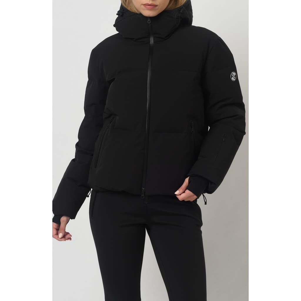 Jorde Poppy Ski Jacket In Black