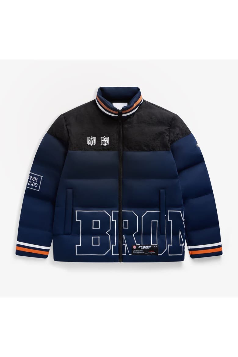 Unisex  Navy Denver Broncos Team Puffer Jacket, Main, color, Navy