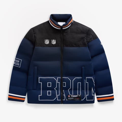 Unisex  Navy Denver Broncos Team Puffer Jacket
