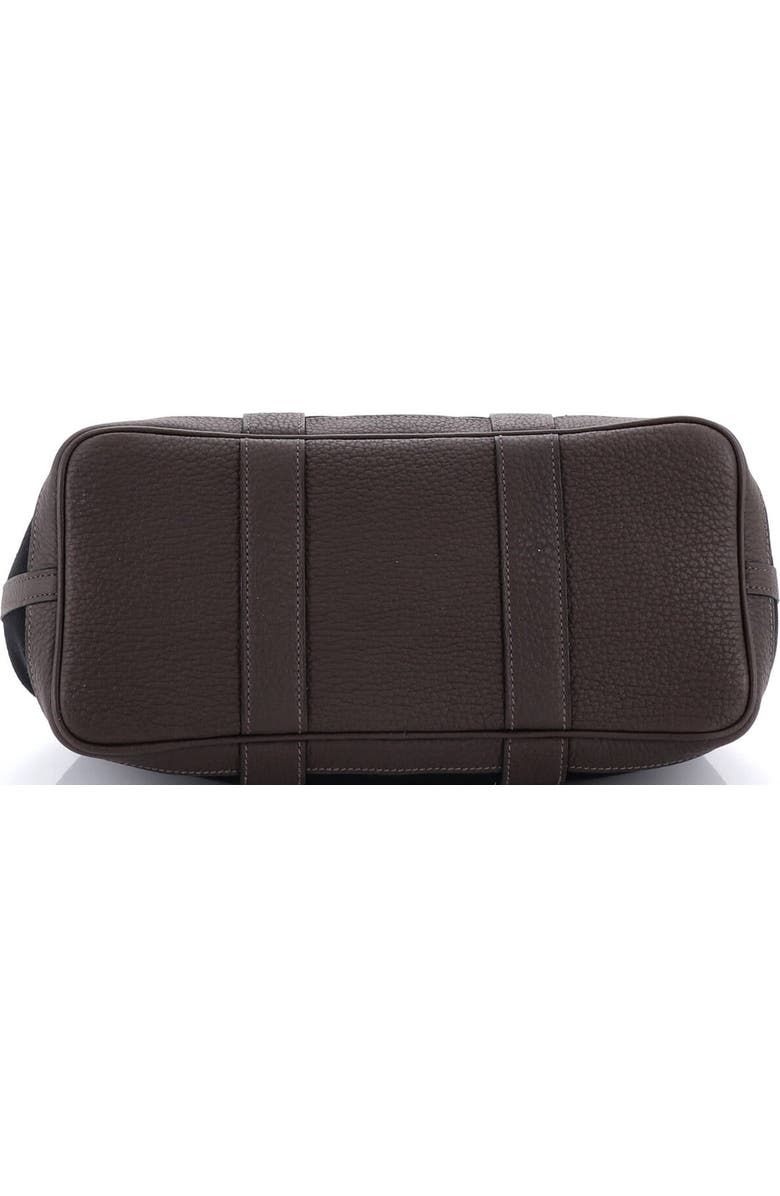 Pre-Owned Hermes Garden Party Tote Toile and Leather 30, Alternate, color, Ebene