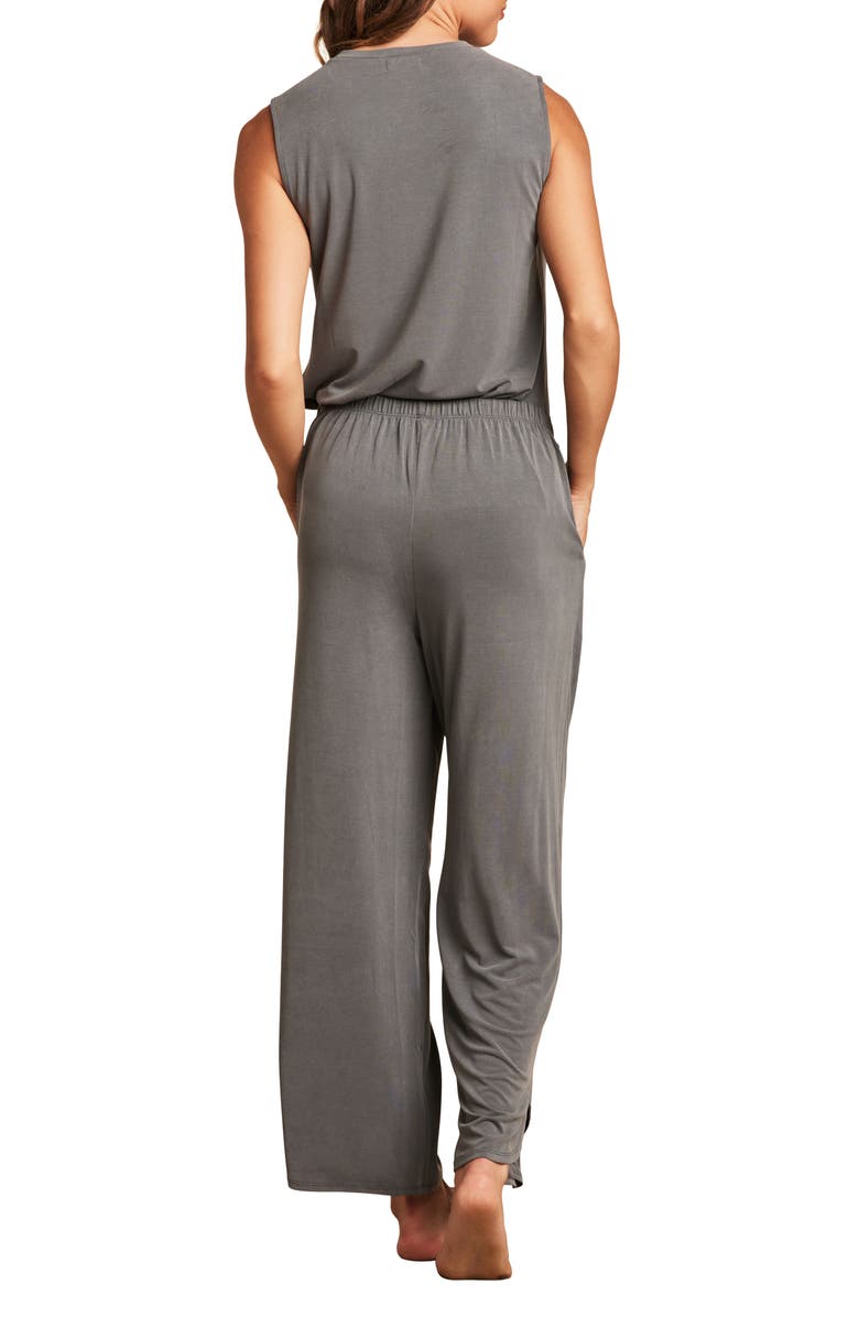 Barefoot Dreams<sup>®</sup> Malibu Collection<sup>®</sup> Sand Washed Jersey Wide Leg Pajamas, Alternate, color, 