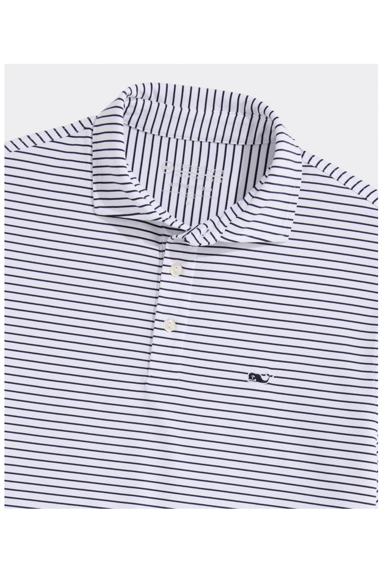 Air Tech Mesh Performance Polo, Alternate, color, WHITE CAP / NAVY