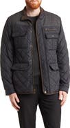 Cole Haan Quilted Utility Pocket Jacket