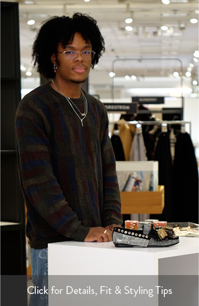 Crystal Pompom Loafer, sales video thumbnail