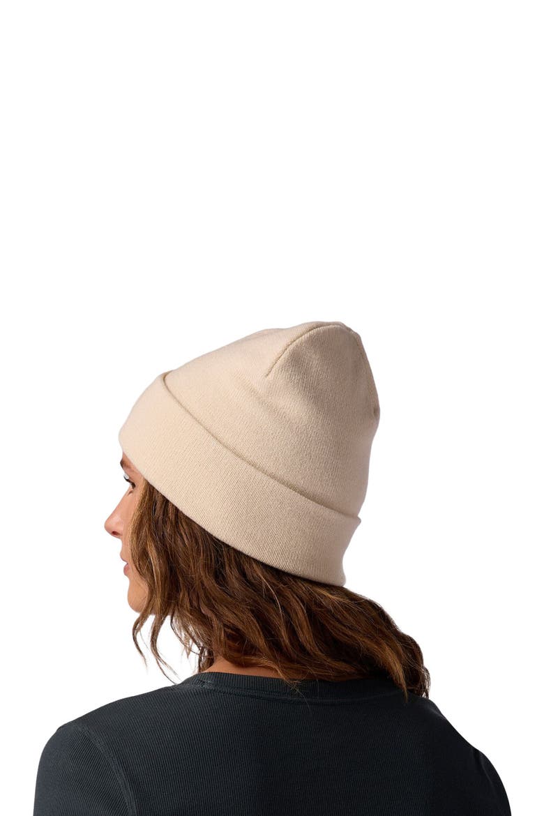Patch Goat Beanie, Main, color, Egret