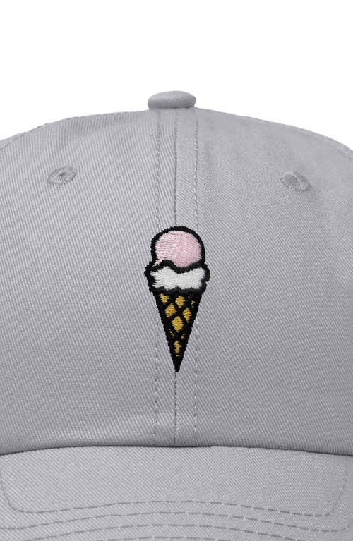 DALIX DALIX DOUBLE SCOOP EMBROIDERED CAP 