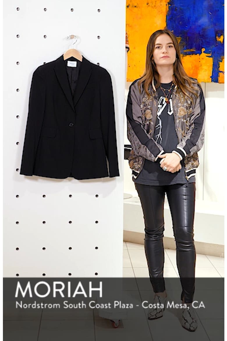 Long One-Button Jacket video