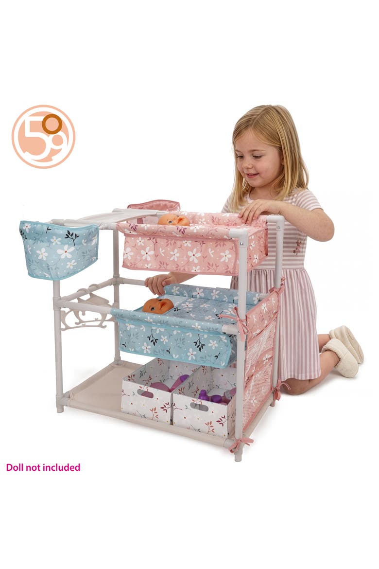 Springtime Twin Center Doll Accessory Set 15pc, Alternate, color, Multicolored