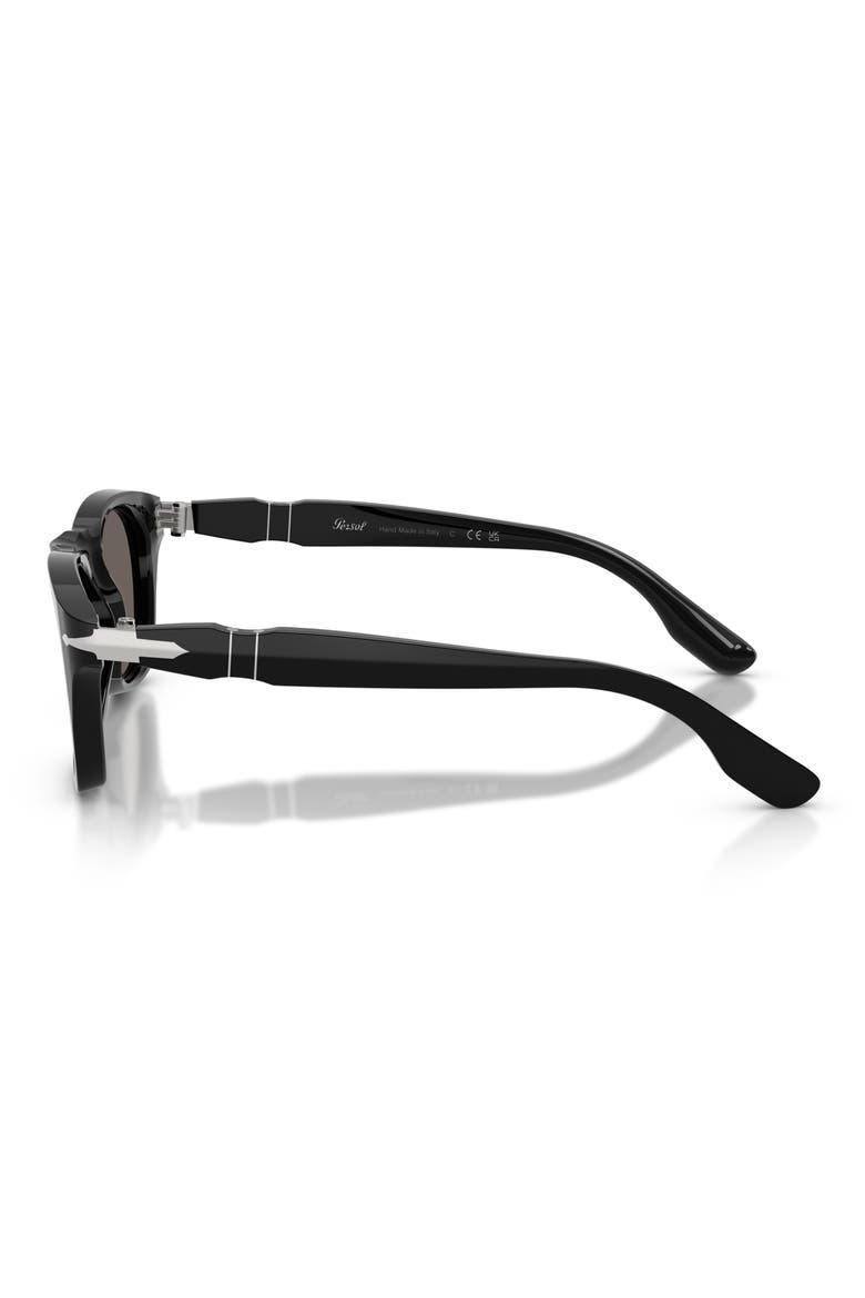 51mm Phantos Sunglasses, Alternate, color, BLACK / DARK GRYEY
