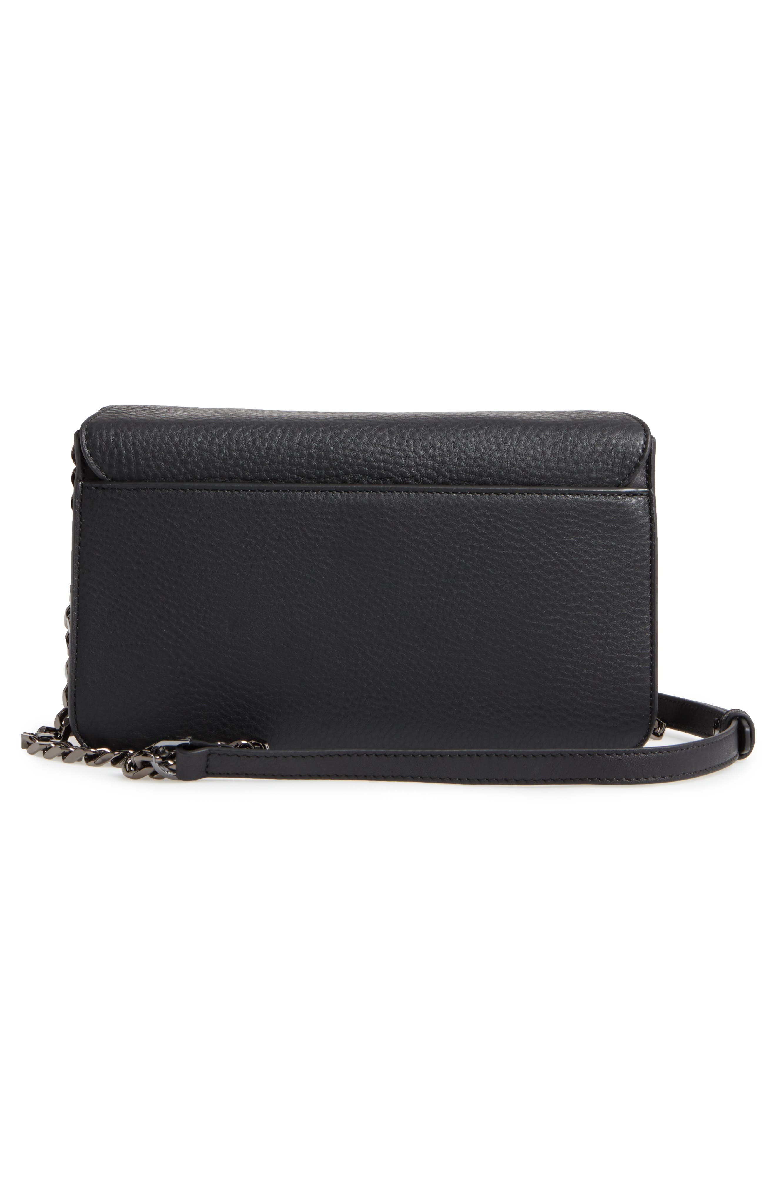Mackage Cortney Nappa Leather Shoulder/Crossbody Bag, Alternate, color, 