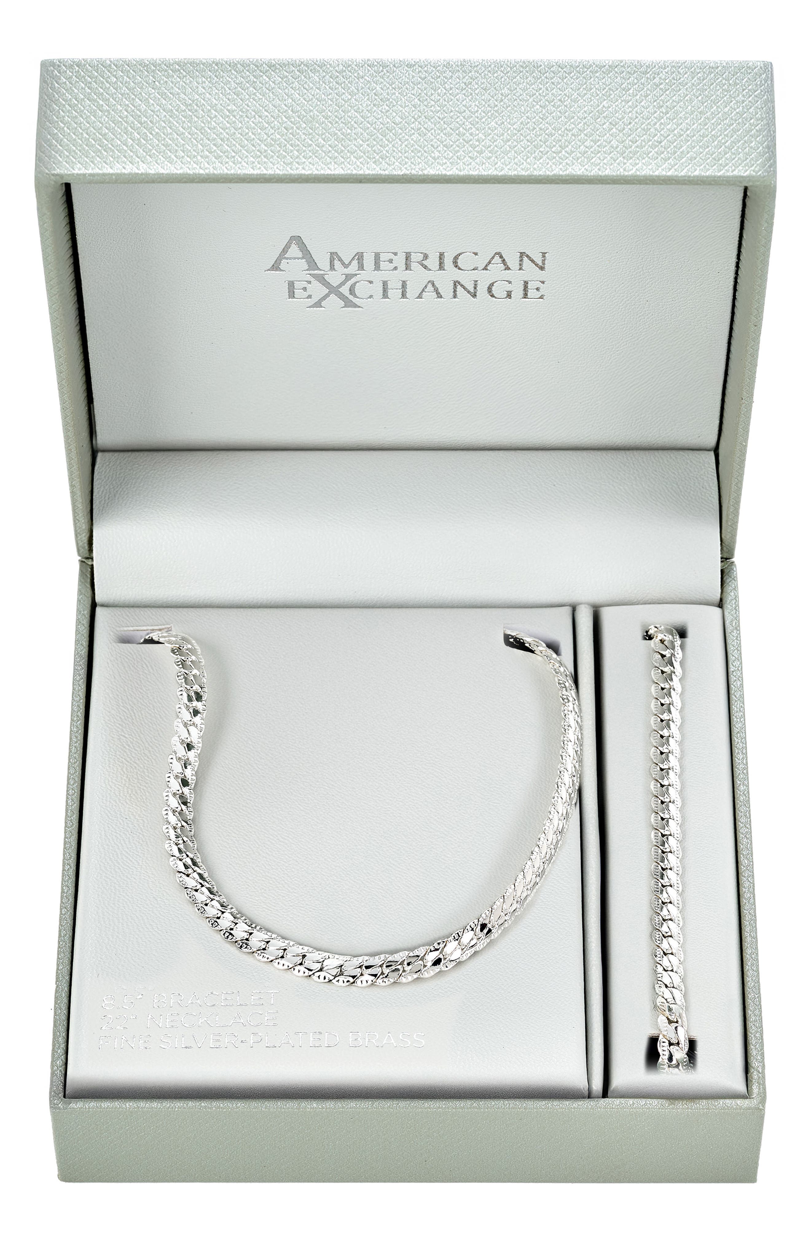 Men's Bombay Cuban Necklace & Bracelet Set
