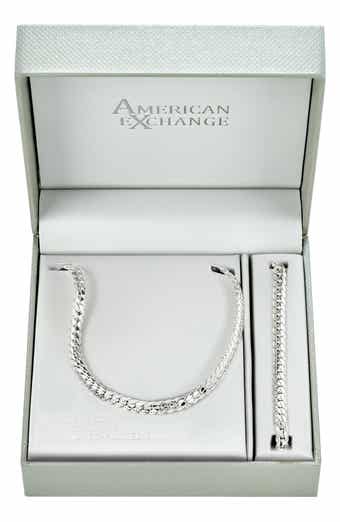 Men's Bombay Cuban Necklace & Bracelet Set