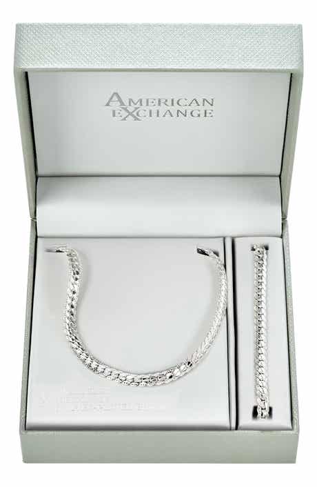 Men's Bombay Cuban Necklace & Bracelet Set