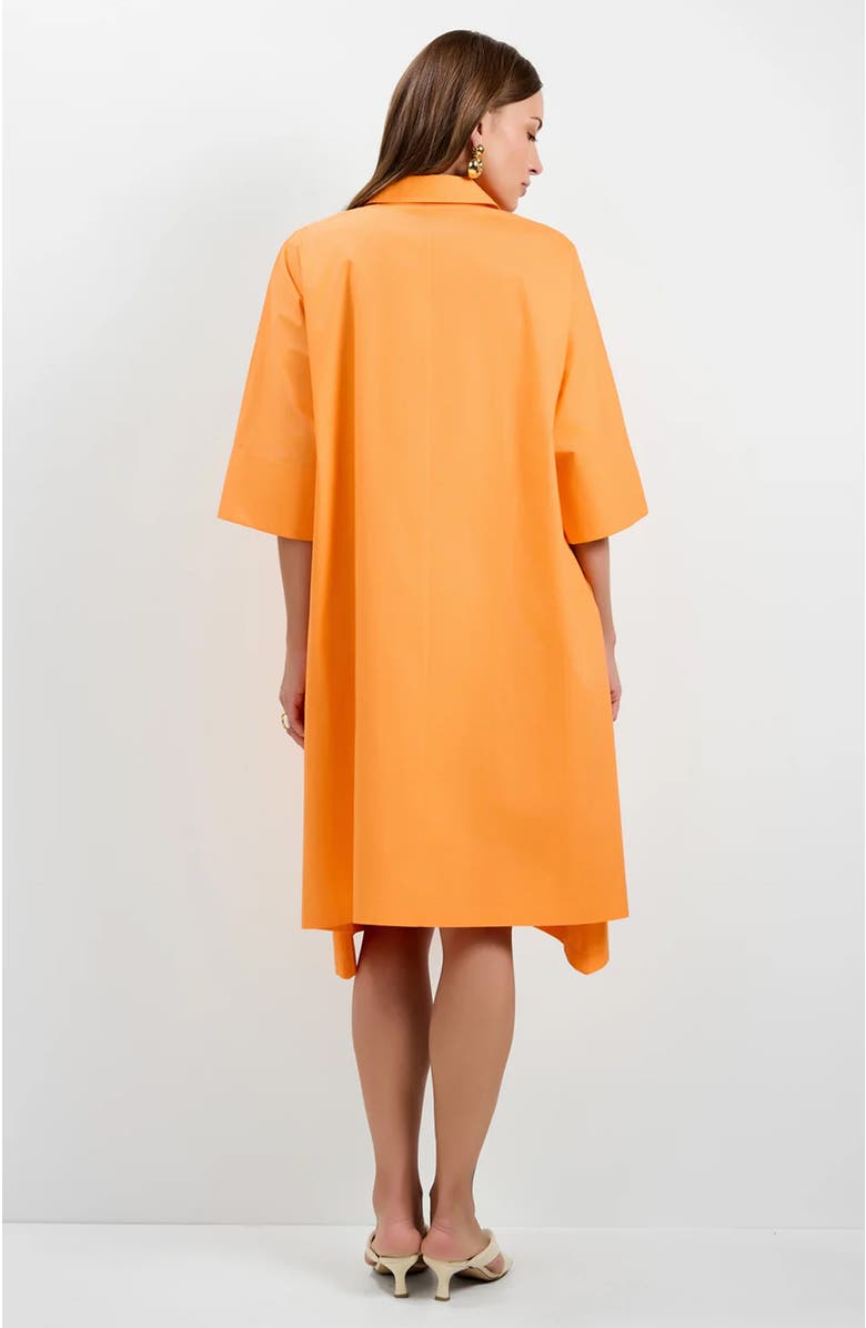 Trina Turk Seveso Shirt Dress, Alternate, color, Aulenti Orange
