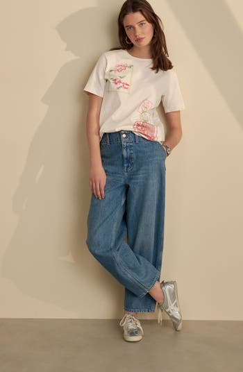 Floral Oversize Graphic T-Shirt
