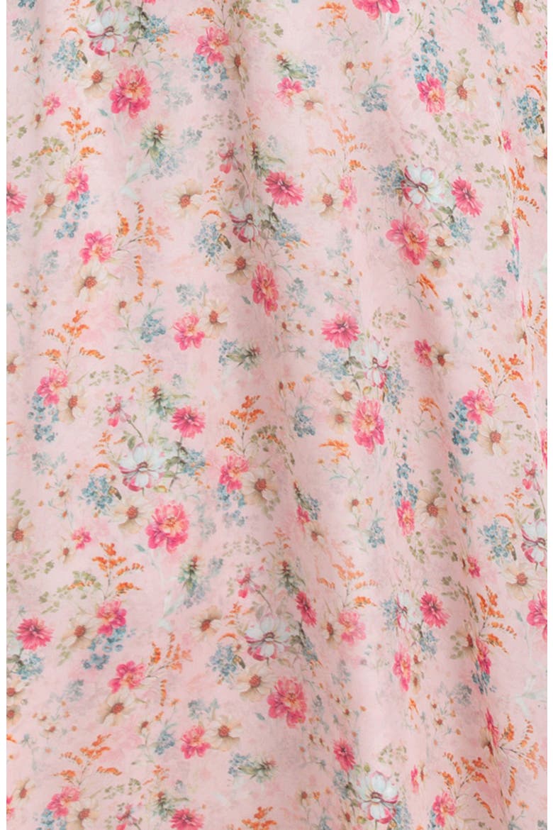 Floral Chiffon Maternity Maxi Dress, Alternate, color, PINK