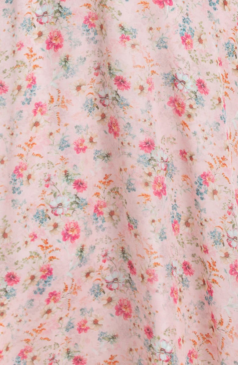 PIETRO BRUNELLI MATERNITY Floral Chiffon Maternity Maxi Dress, Alternate, color, Pink