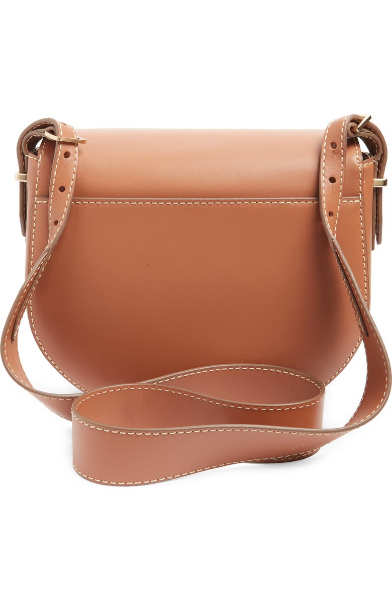 Sam Edelman Bay Leather Saddle Bag, Alternate, color,