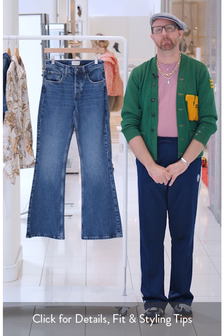 THe Maurice Mid Rise Flare Jeans video