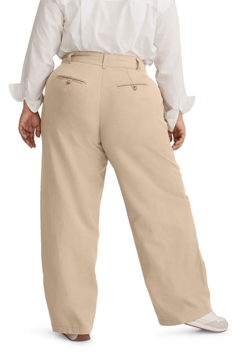 Harlow Wide Leg Pants, Alternate, color, HARVEST MOON