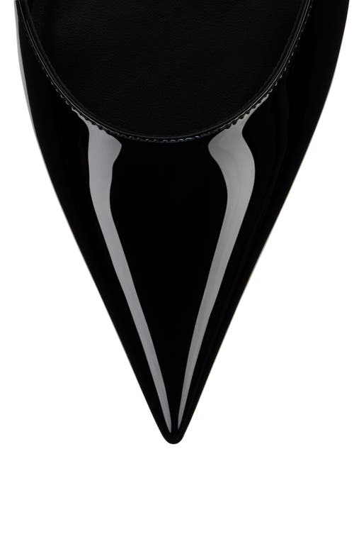 Christian Louboutin Miss Z Pointed Toe Slingback Pump In Black