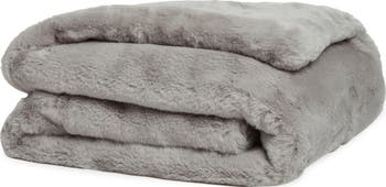 Apparis Shiloh Weighted Faux Fur Throw Blanket | Nordstrom