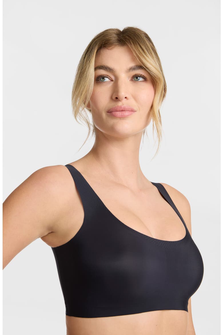 Zone Smoothing Bralette, Alternate, color, BLACK