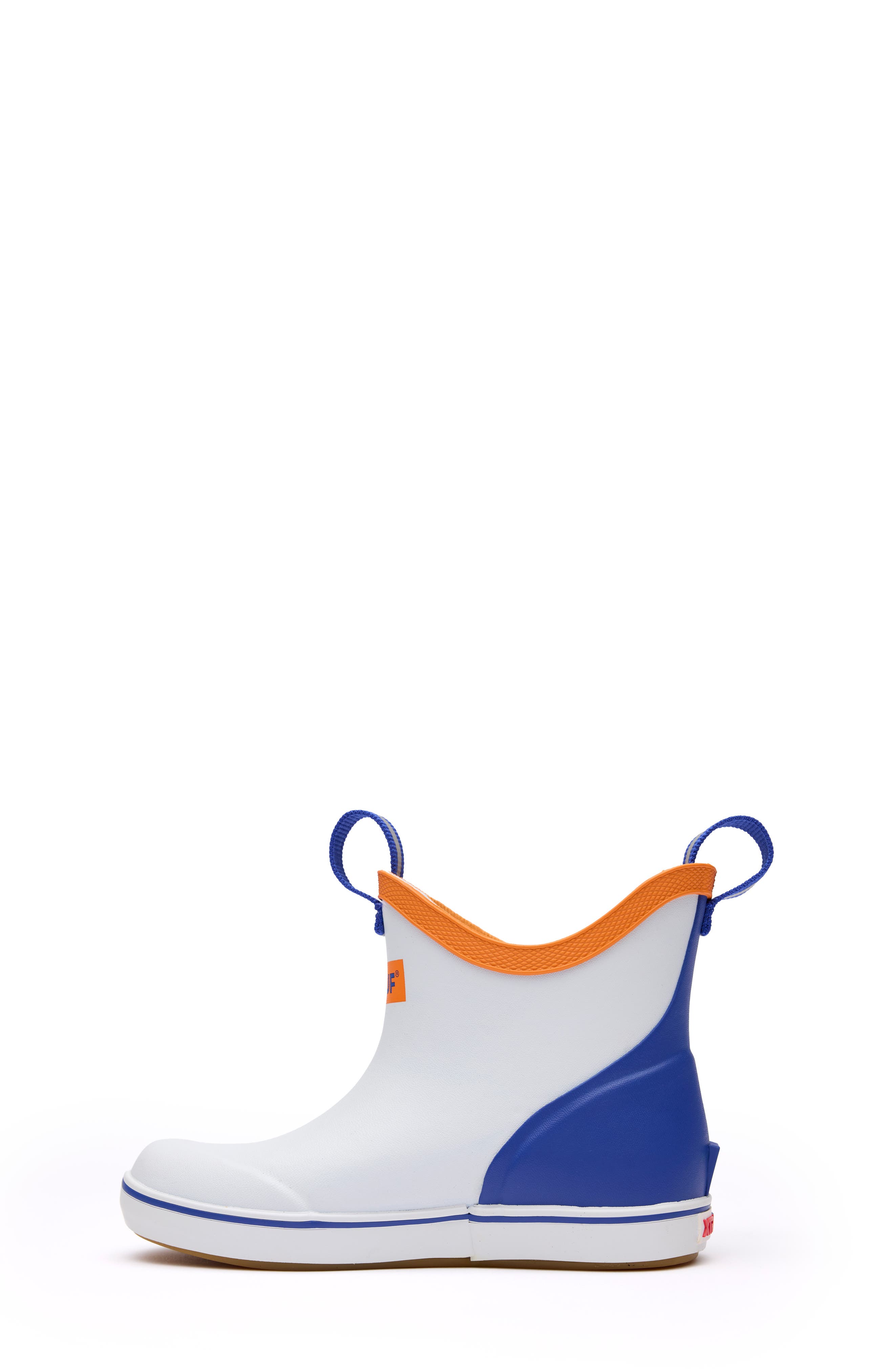 XTRATUF Waterproof Deck Boot, Alternate, color, White Multi/Blue